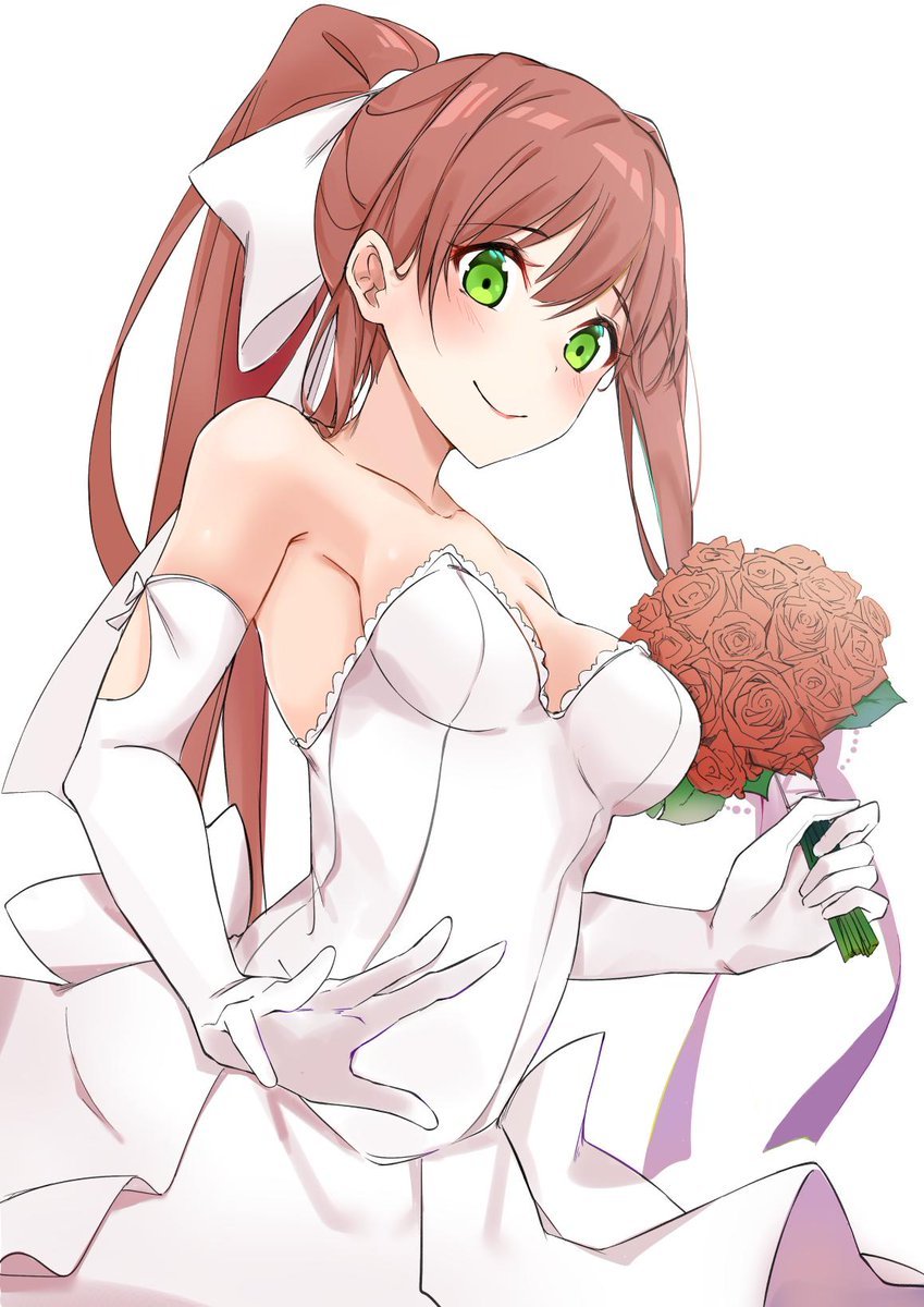 Monika DDLC Art