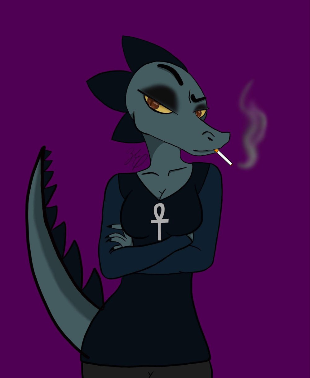 Night in the Woods crocodile R34