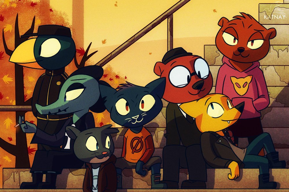 Night in the Woods constellation Angus