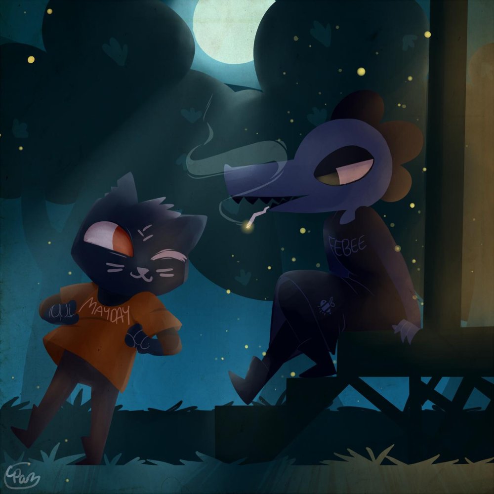 Night in the Woods Bea Art