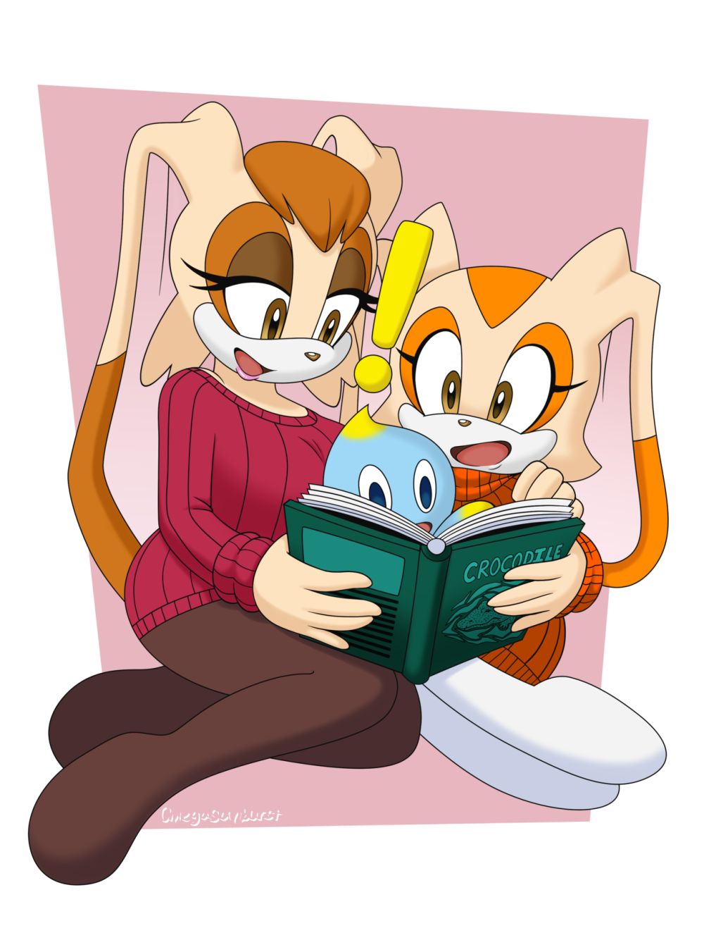 Cream The Rabbit and Vanilla The Rabbit