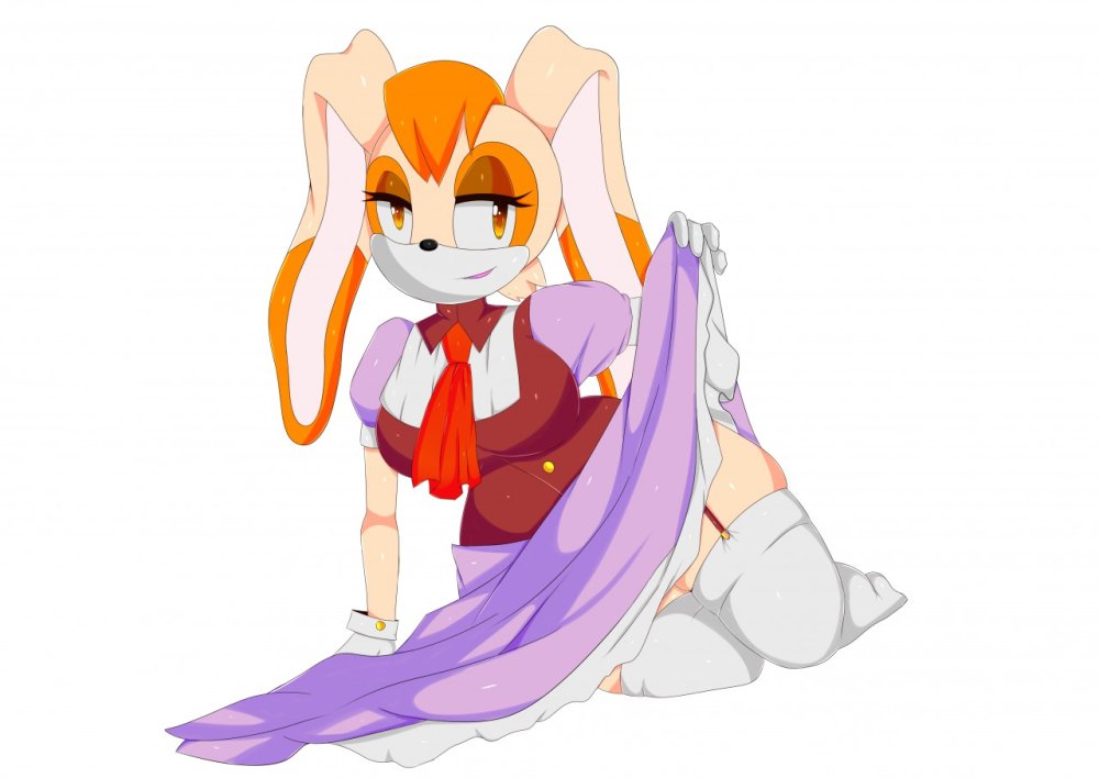 Cream The Rabbit Diaper