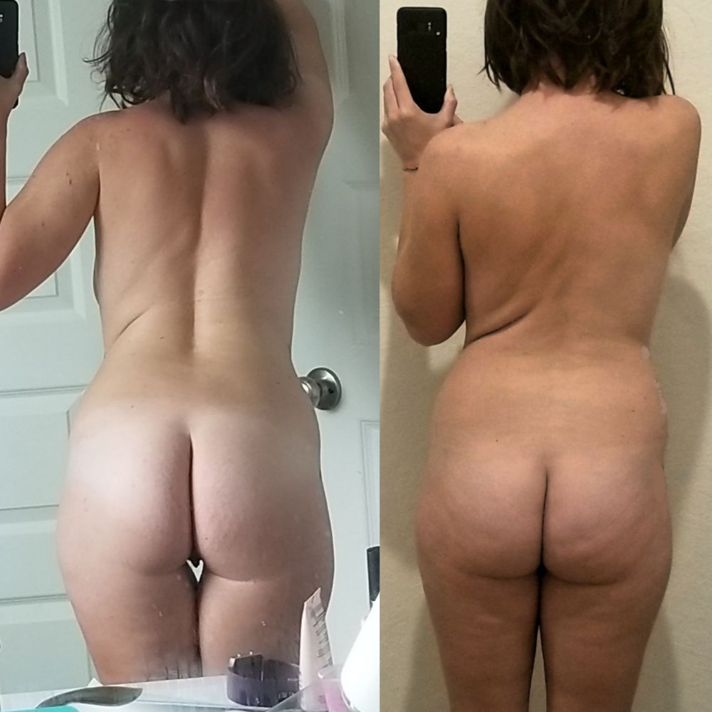 Naked BBW Ass holiday in America