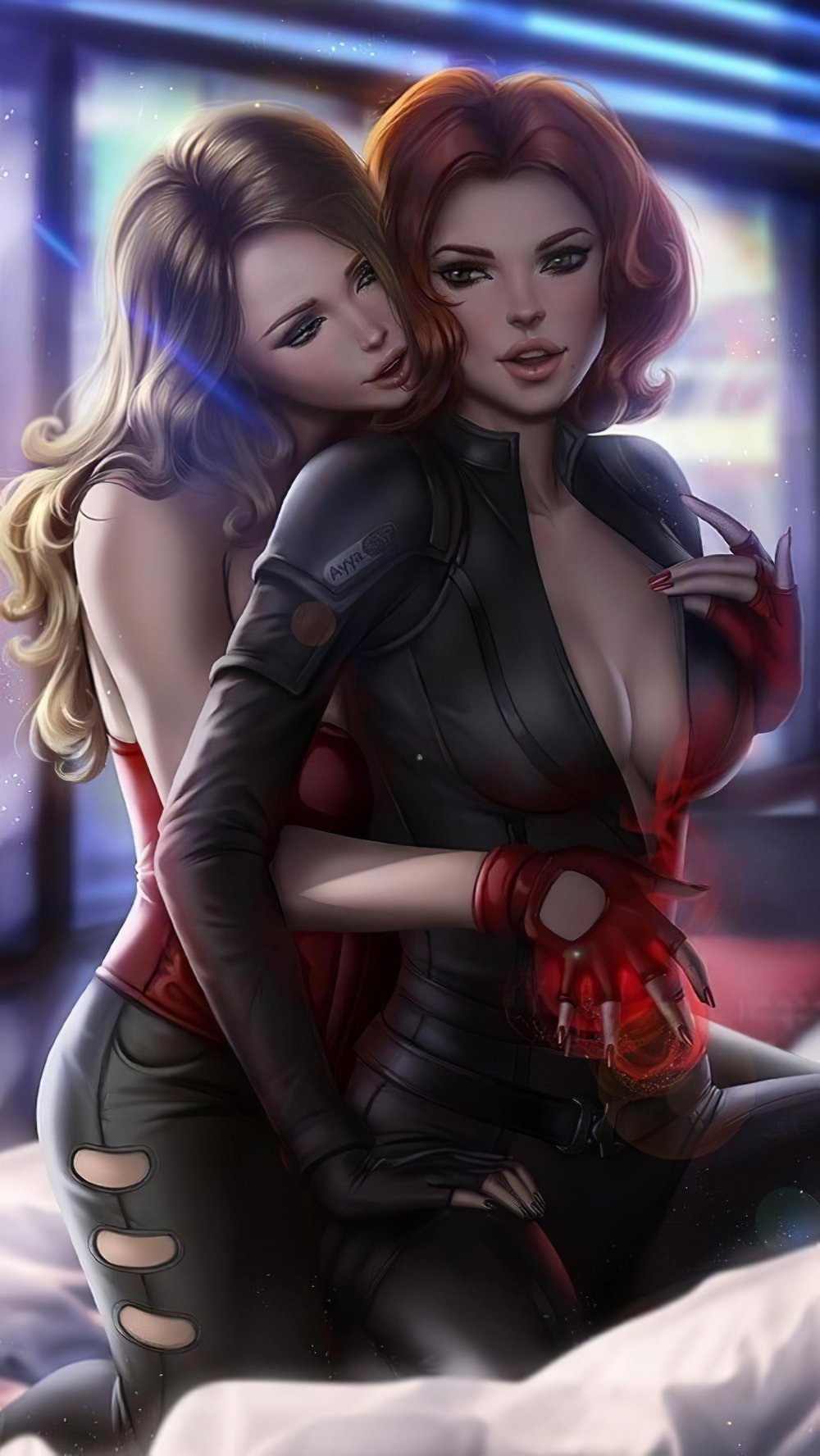 Wanda Maksimoff and Natasha Romanoff 18