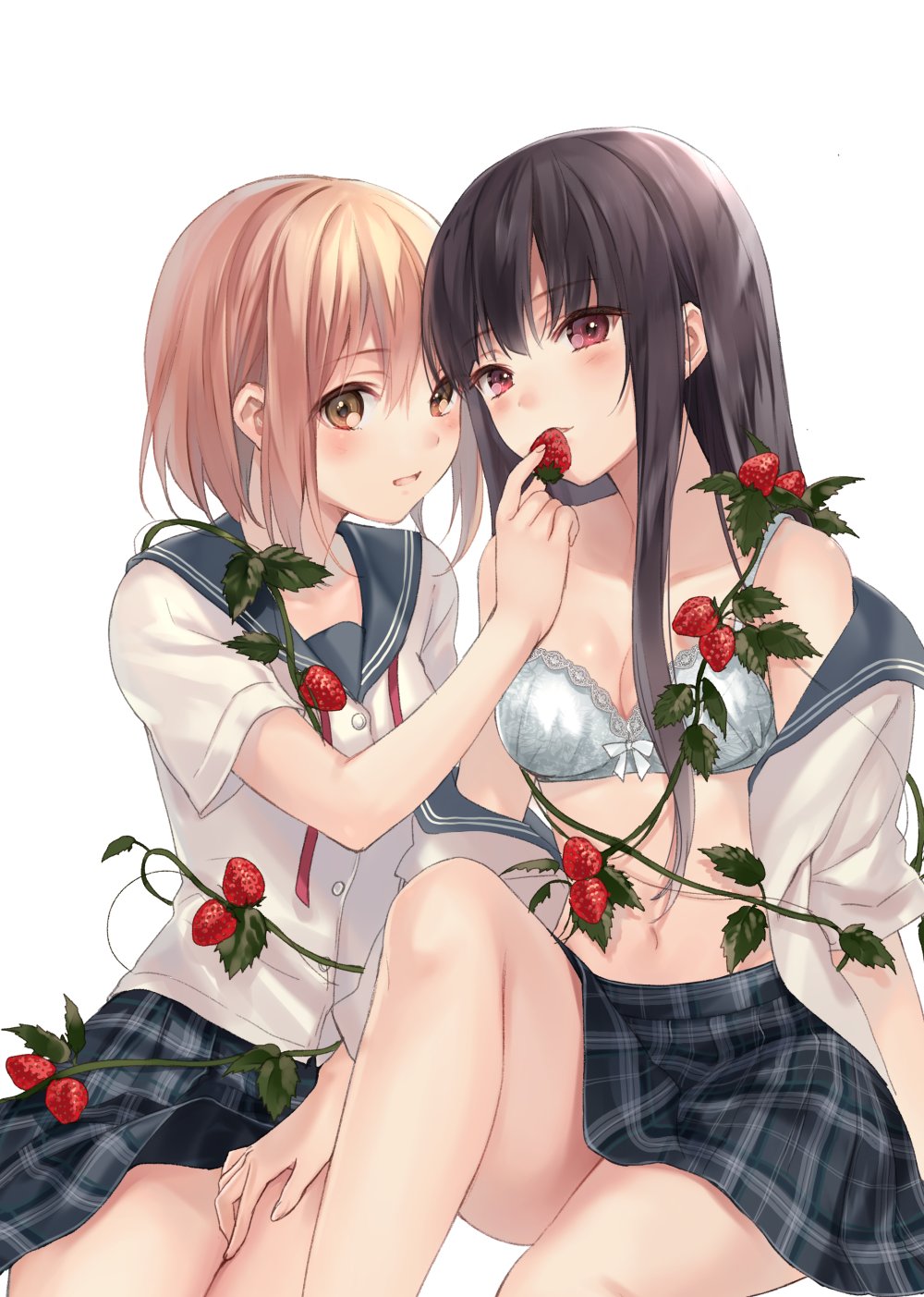 Two girls passion