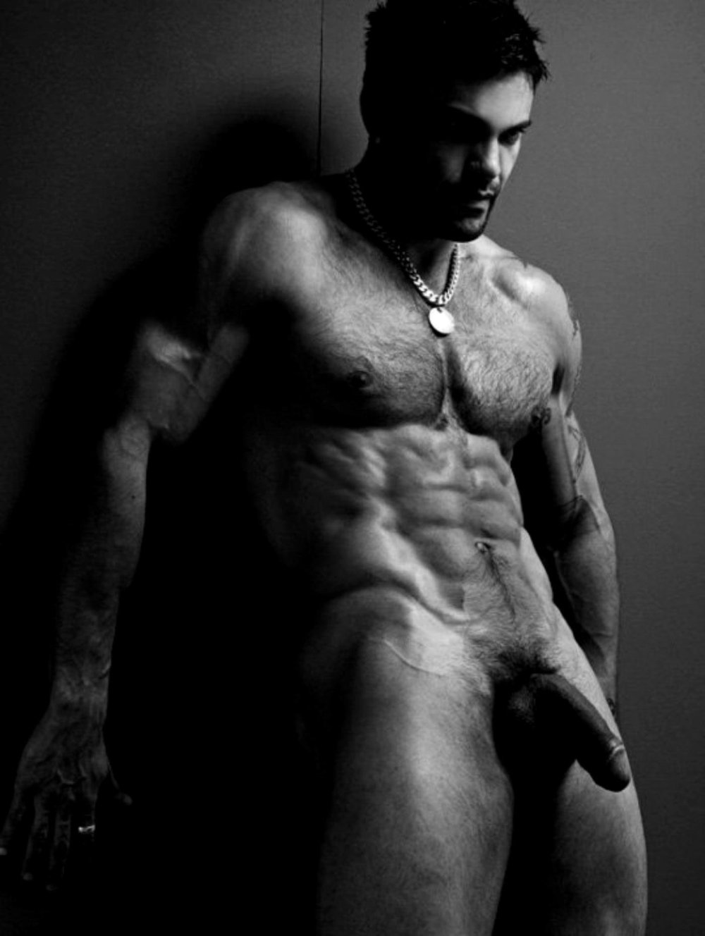 Black white picture of a member