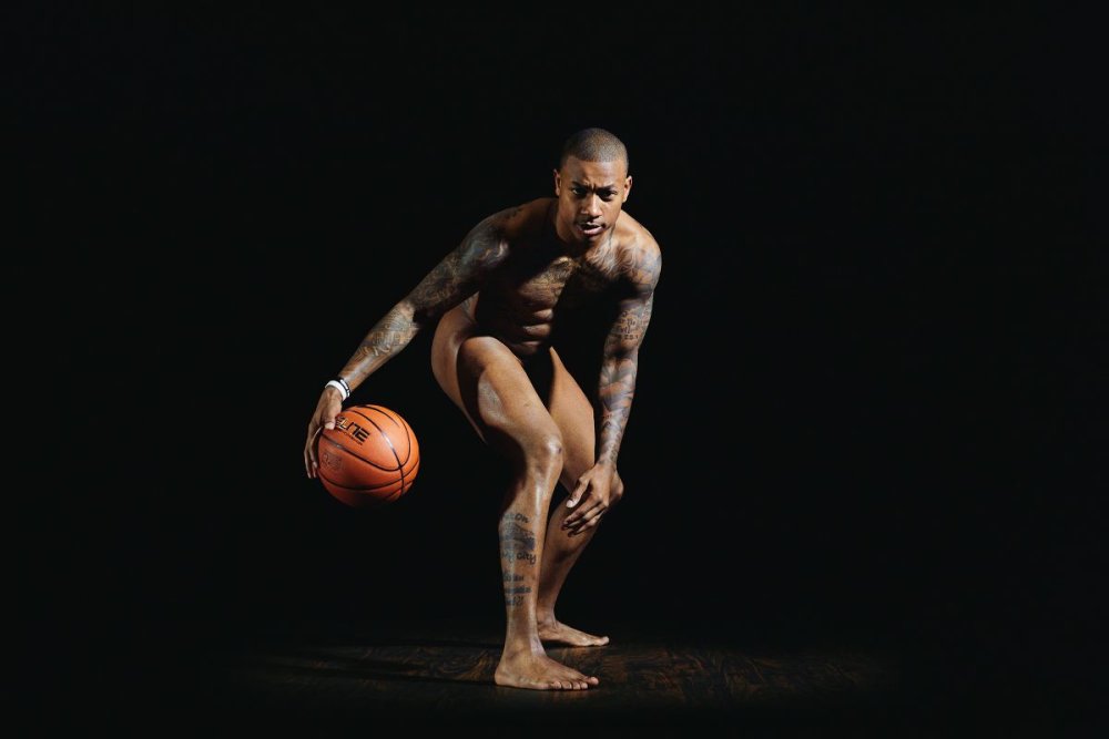 Men's shooting of nude style