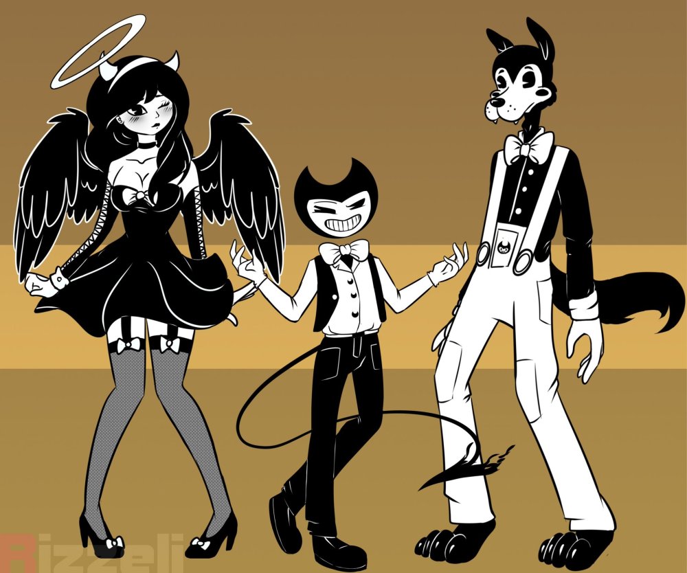 Bendy Boris and Alice Angel