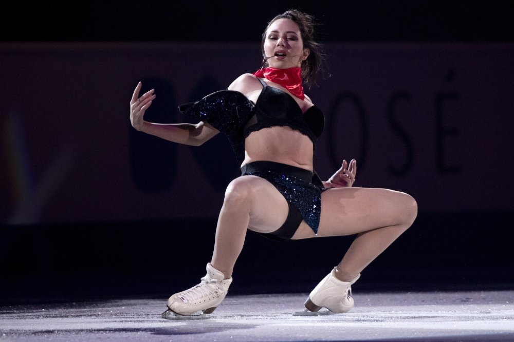 The skater Elizaveta Tuktamysheva