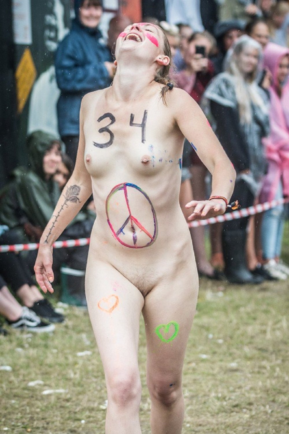 Festival of naked men and women