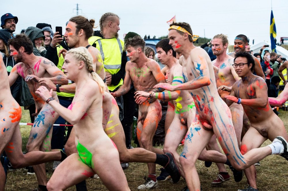 Norwegian Roskilde Naked Run Festival 2011