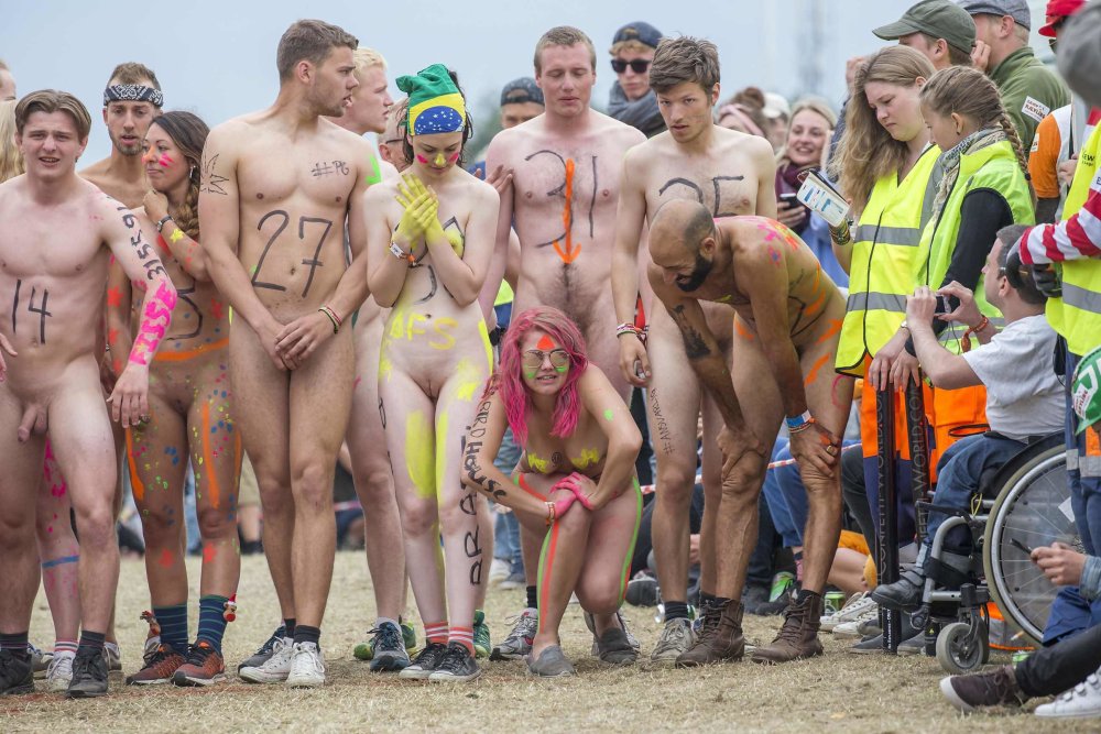 Festival of naked caps