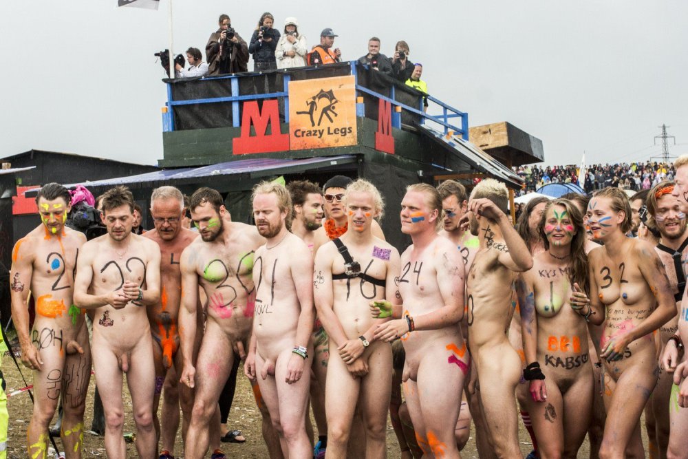 Norwegian Roskilde Naked Run Festival 2011