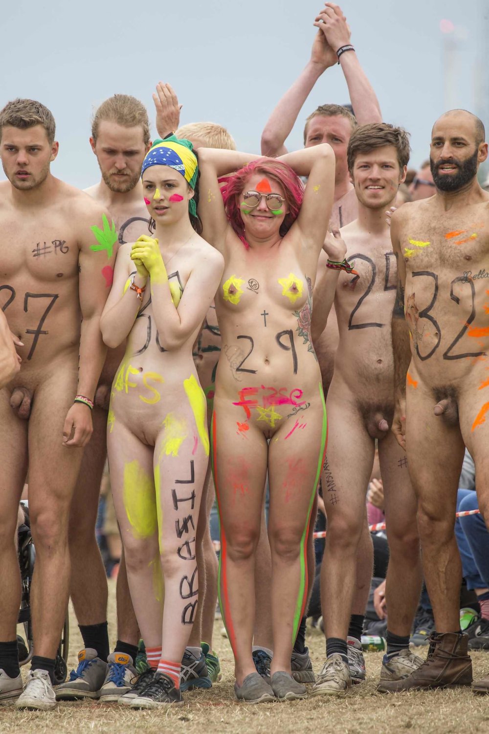 Naked festivals of nature