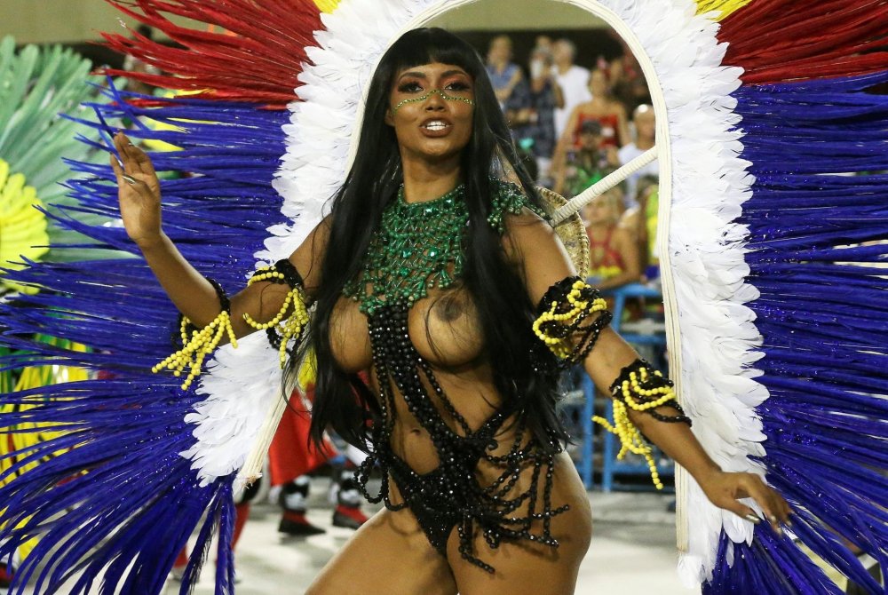 Naked carnival Brazil 1986