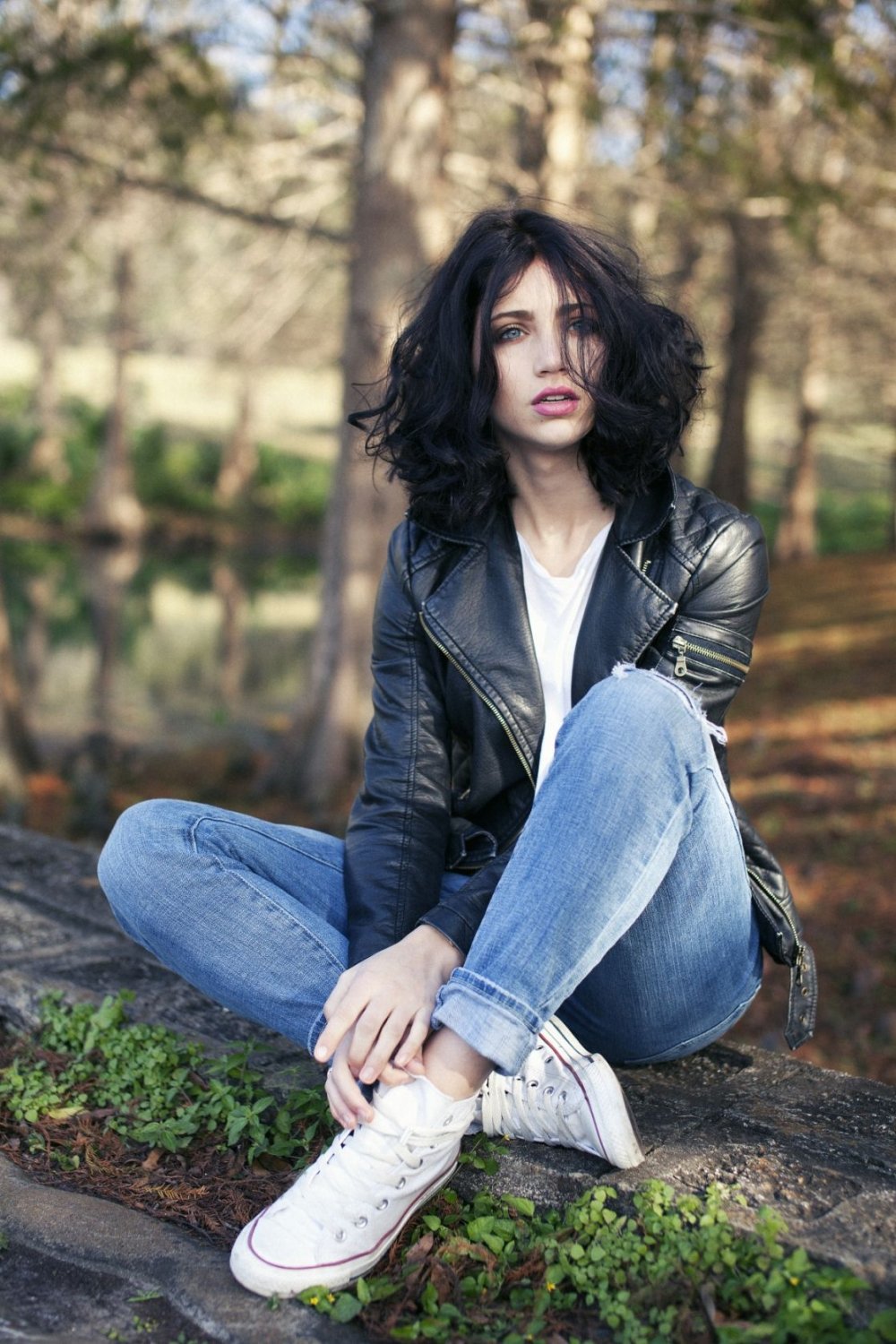 Emily Rudd red