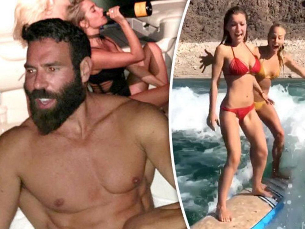 Dan Bilserian and his girls Nude