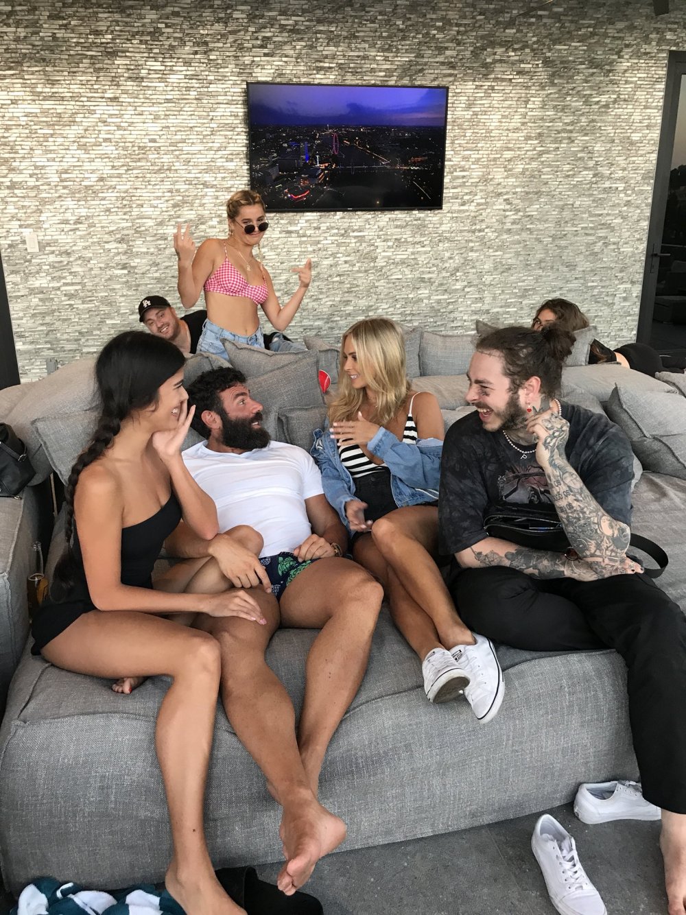 Dan Bilserian with models