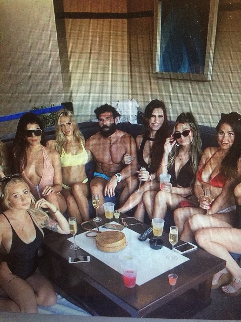 Dan Biltzerian with girls