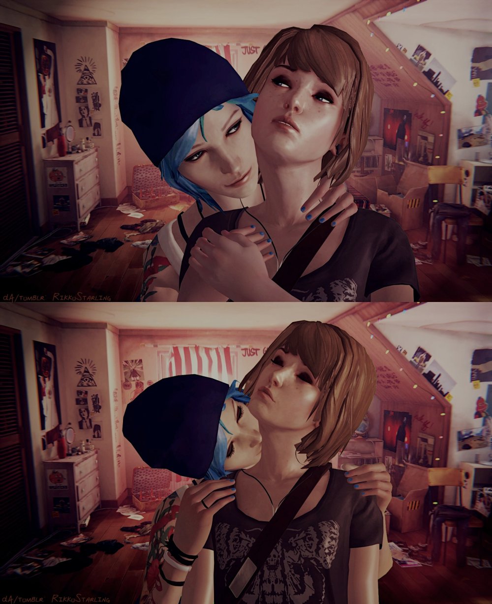 Max Caulfield Rachel and Chloe Yuri