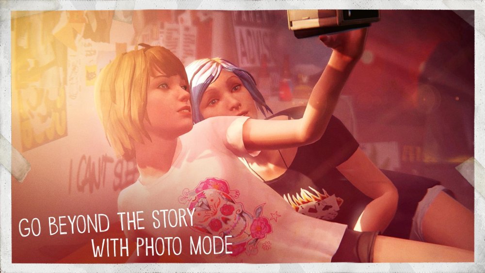 Life is Strange Chloe and Max in the pool
