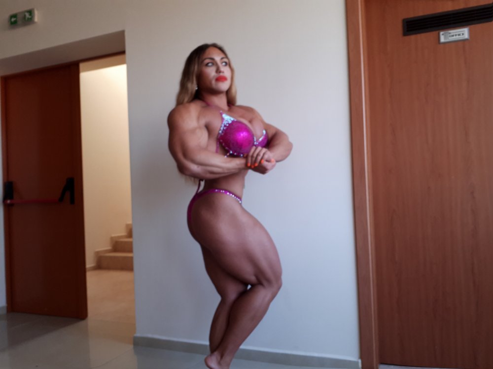 Olga Kuznetsova Bodybuilder 1989