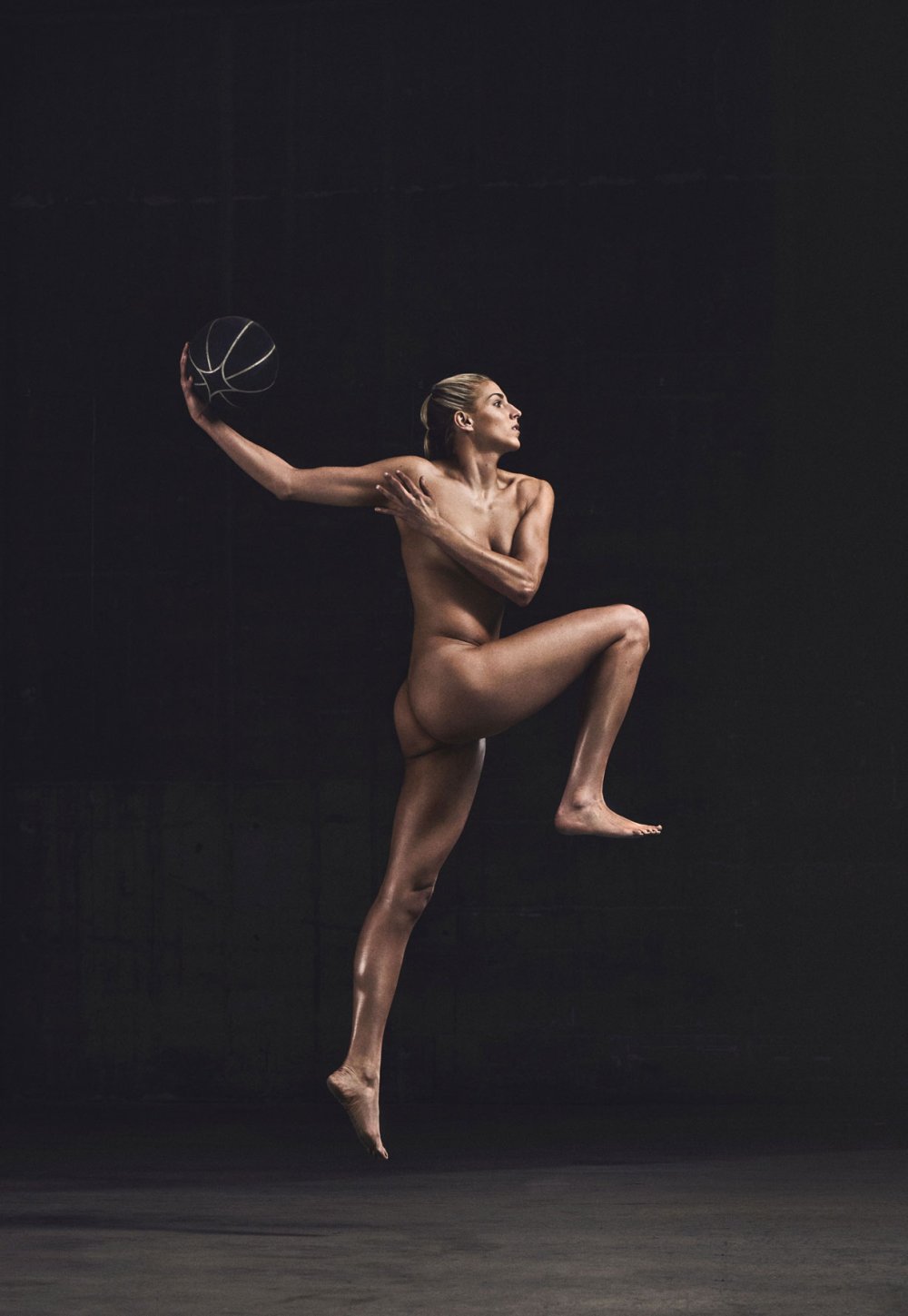 Beautiful naked female body