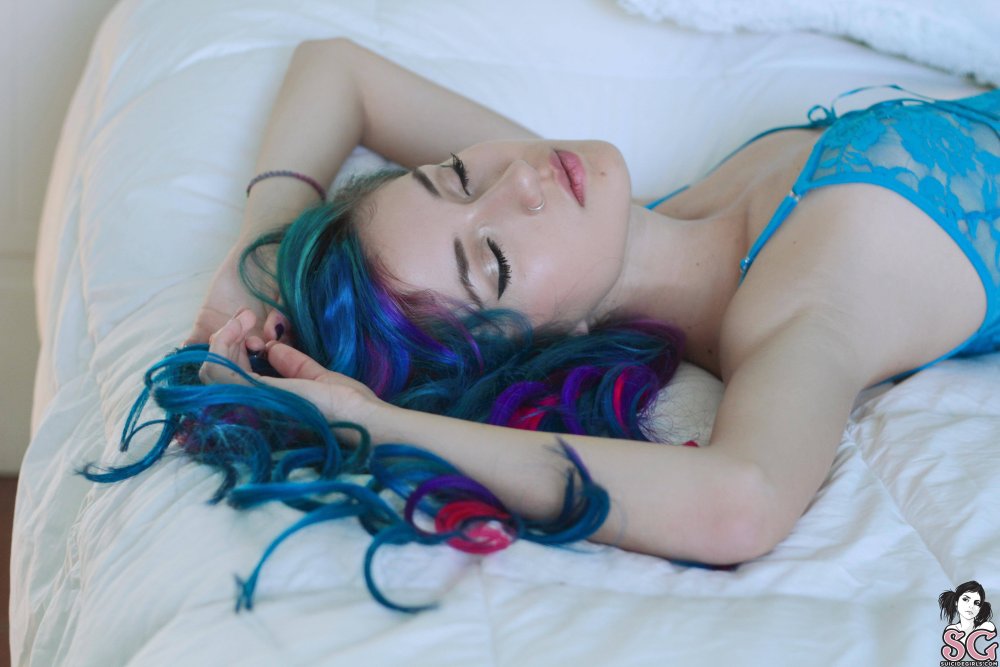 Stacyq. Com Blue Hair