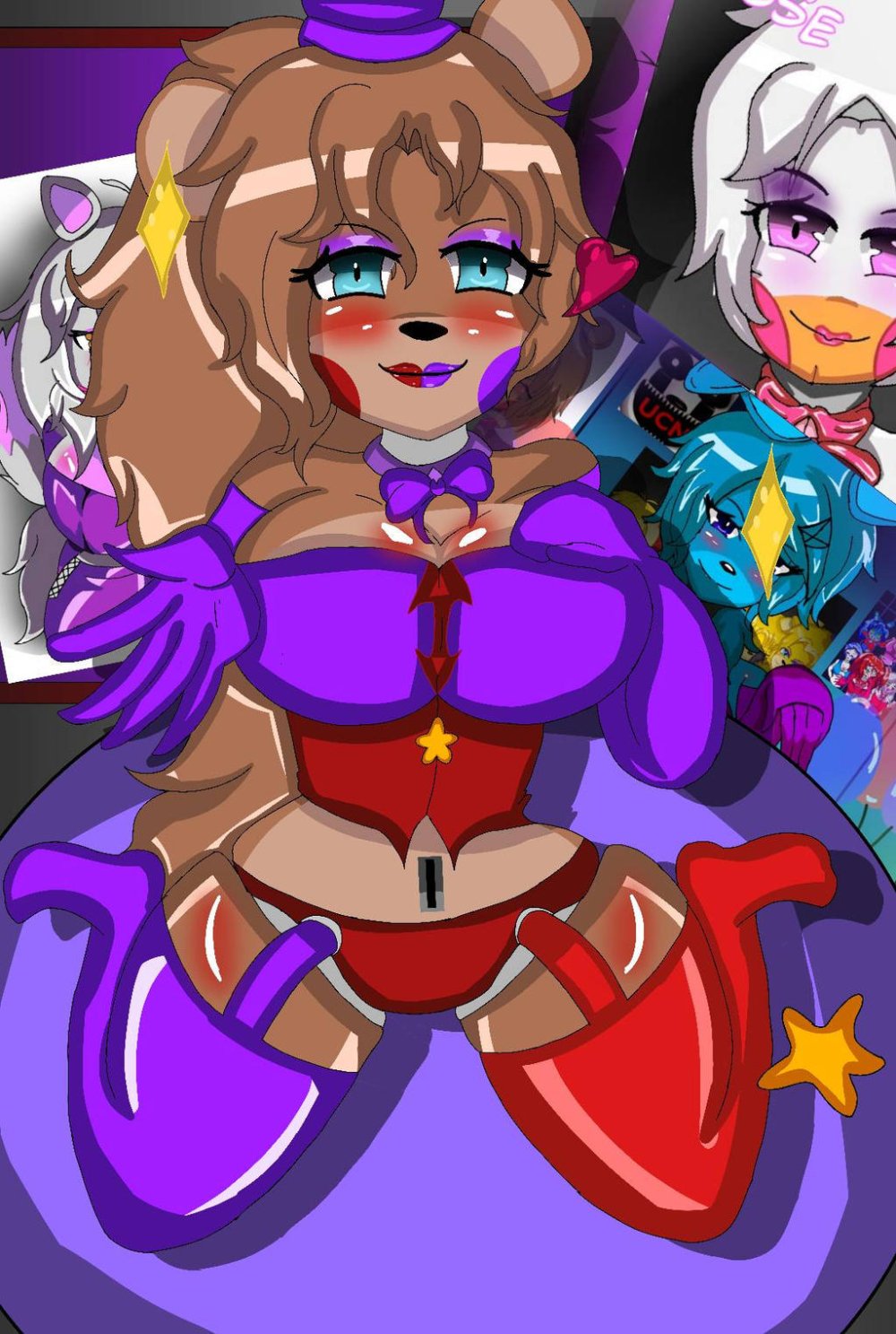 Fnia nipples