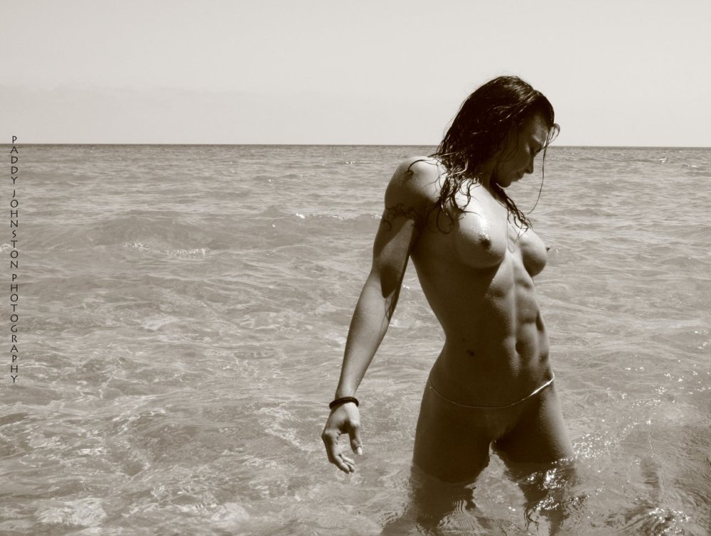 Surfing girls naked