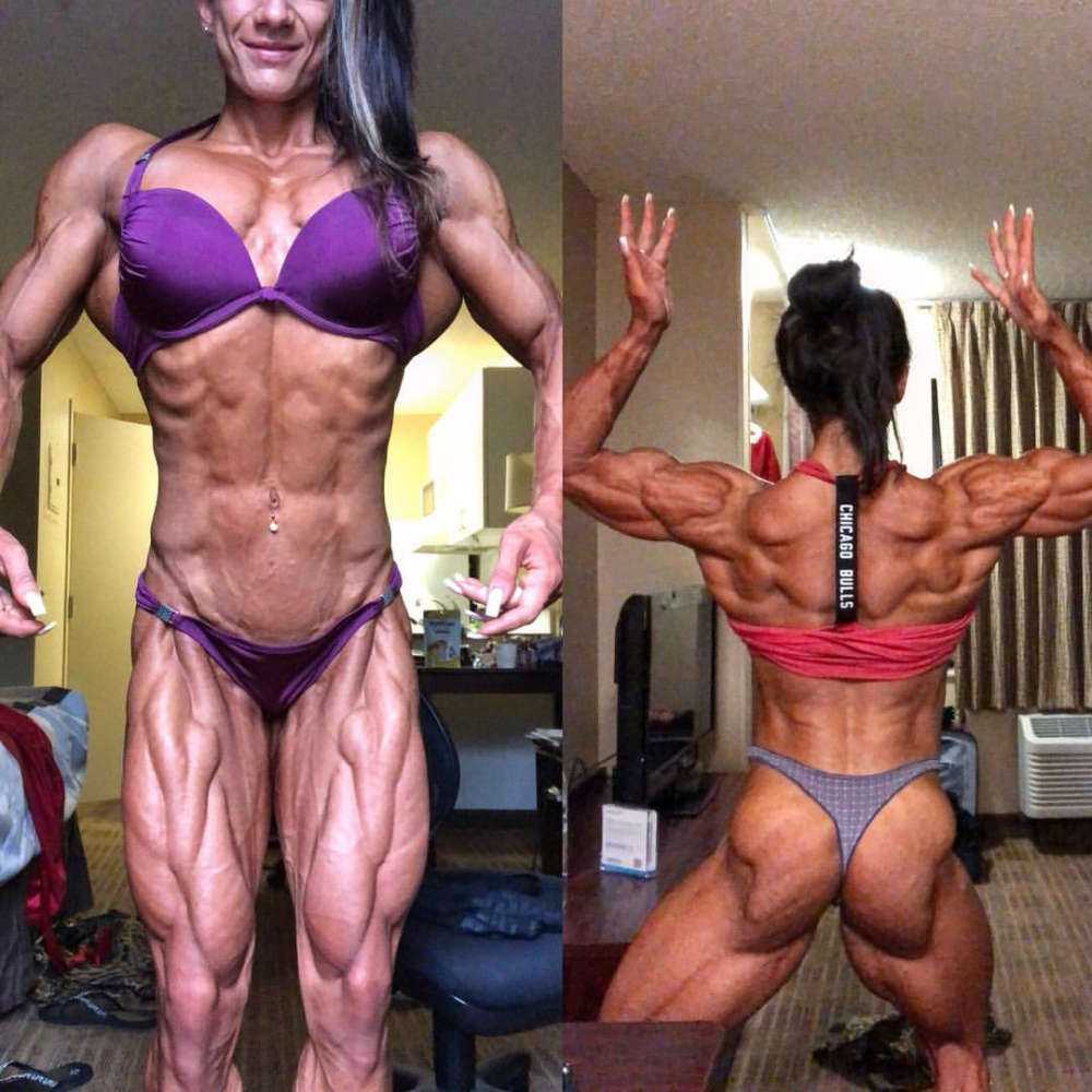 Bodybuilders on the mass