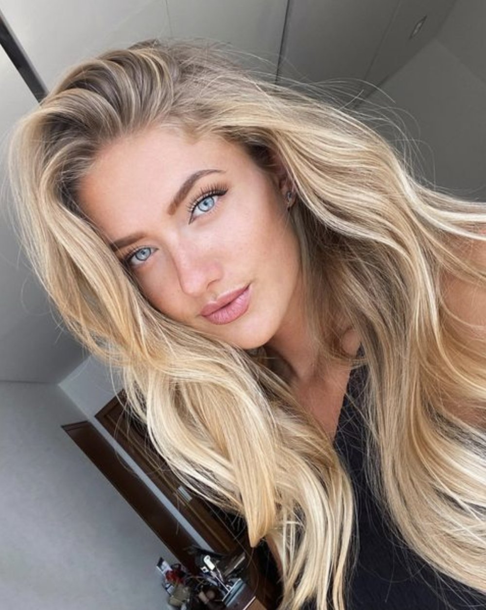 Alicia Schmidt in a swimsuit