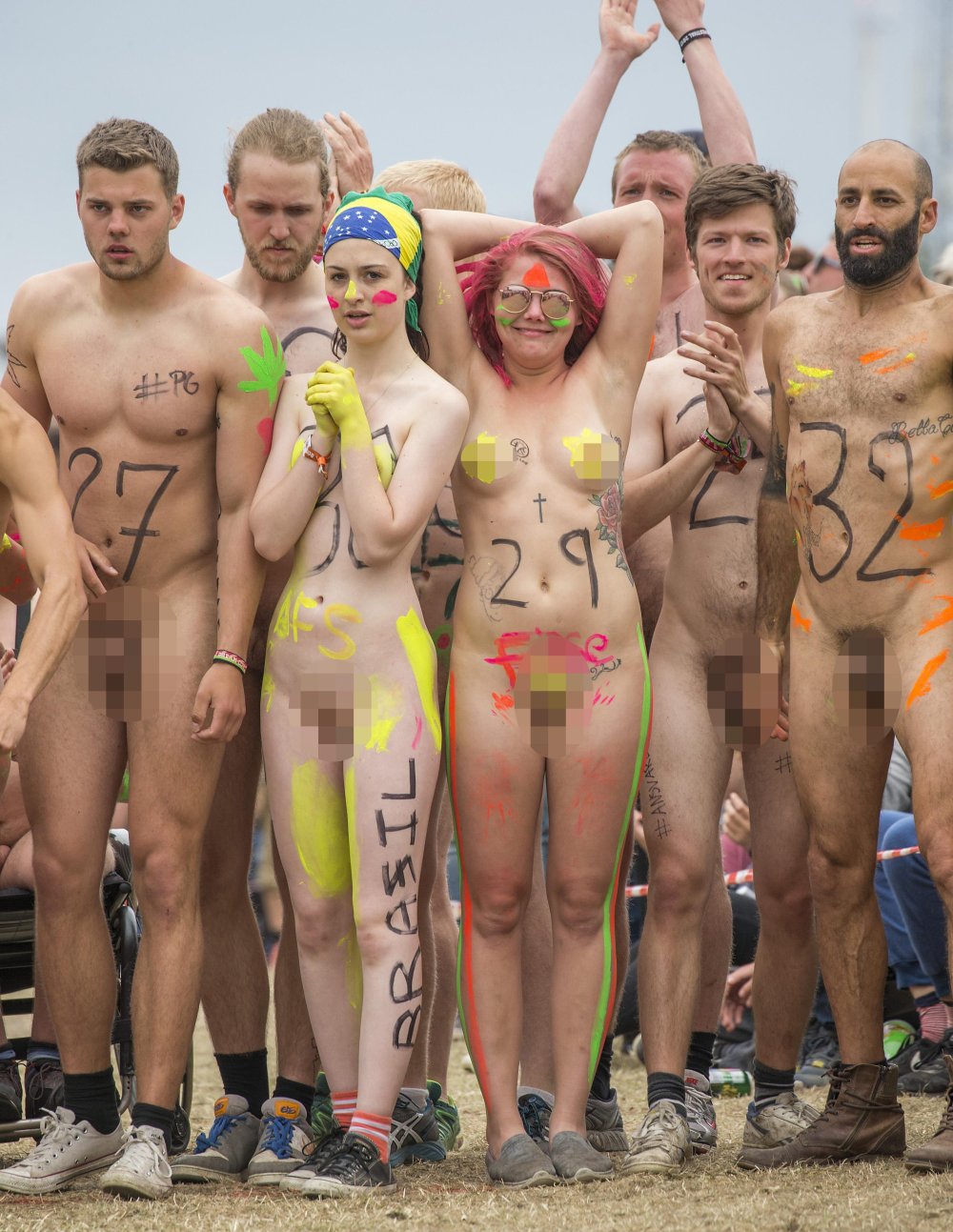 Students' race is naked