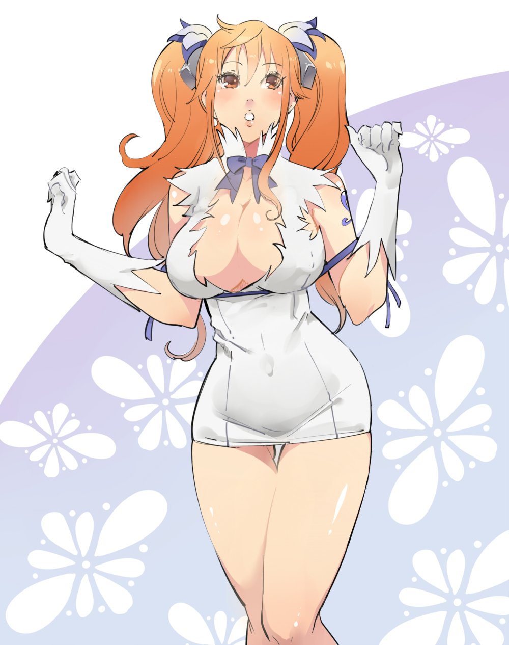 Anime van pis Big boobs