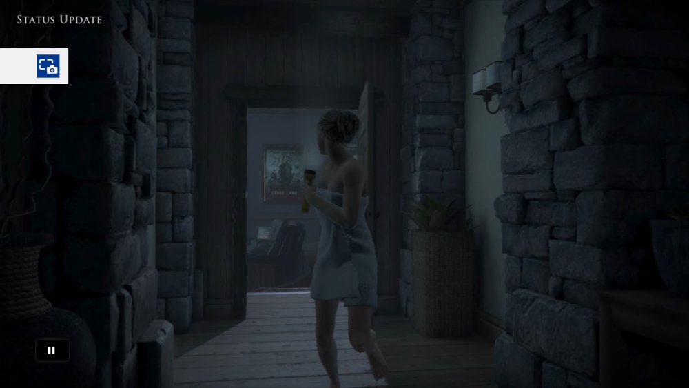 Until Dawn Sam without a towel mod