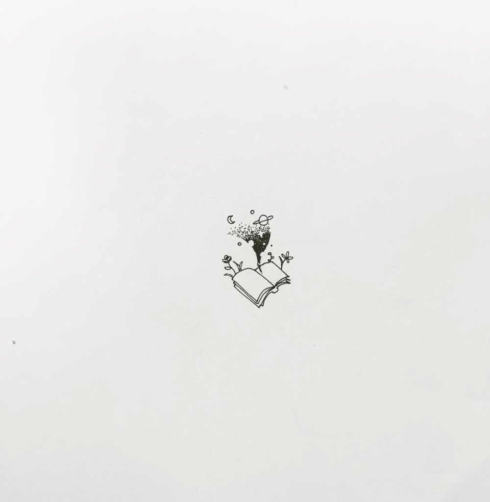 Pictures with one line flowers