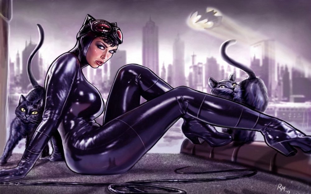Batman and Selina Kyle Love