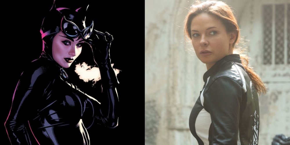 Selina Kyle and Robin