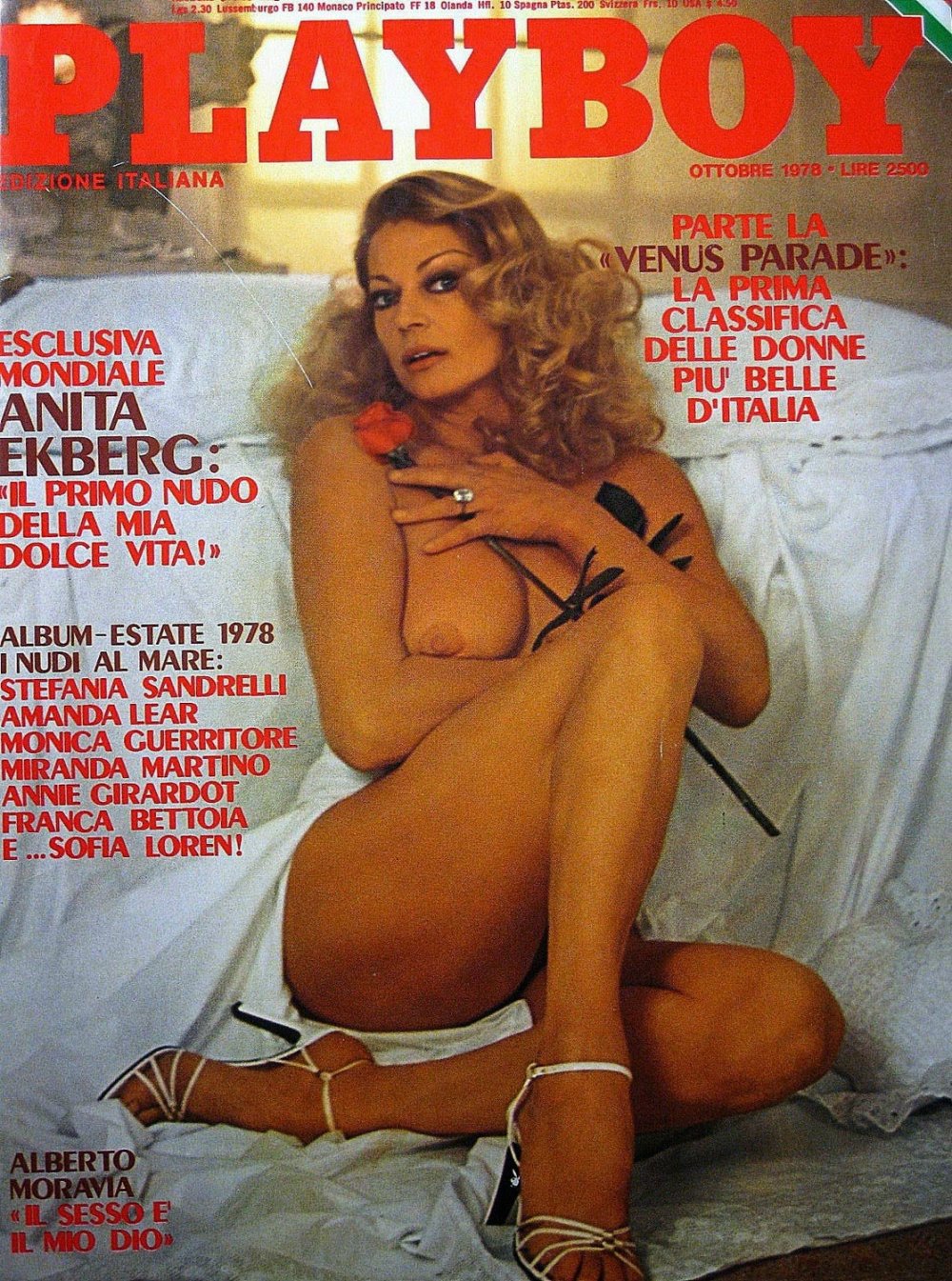 Porn actress Anita Ecberg