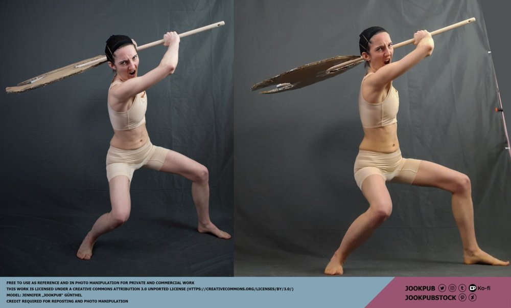 Man in different poses