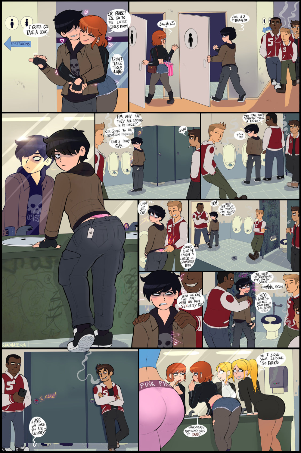 Shadman police comic