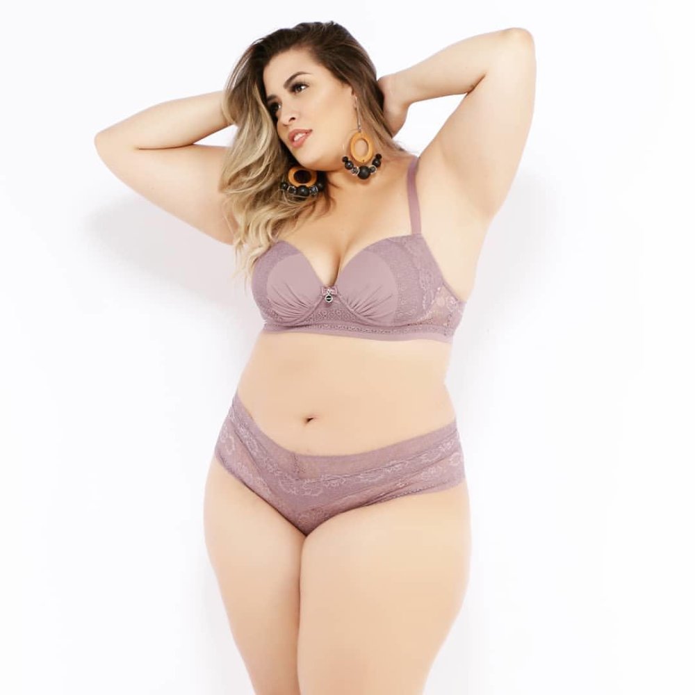 Curvy Kate white with black