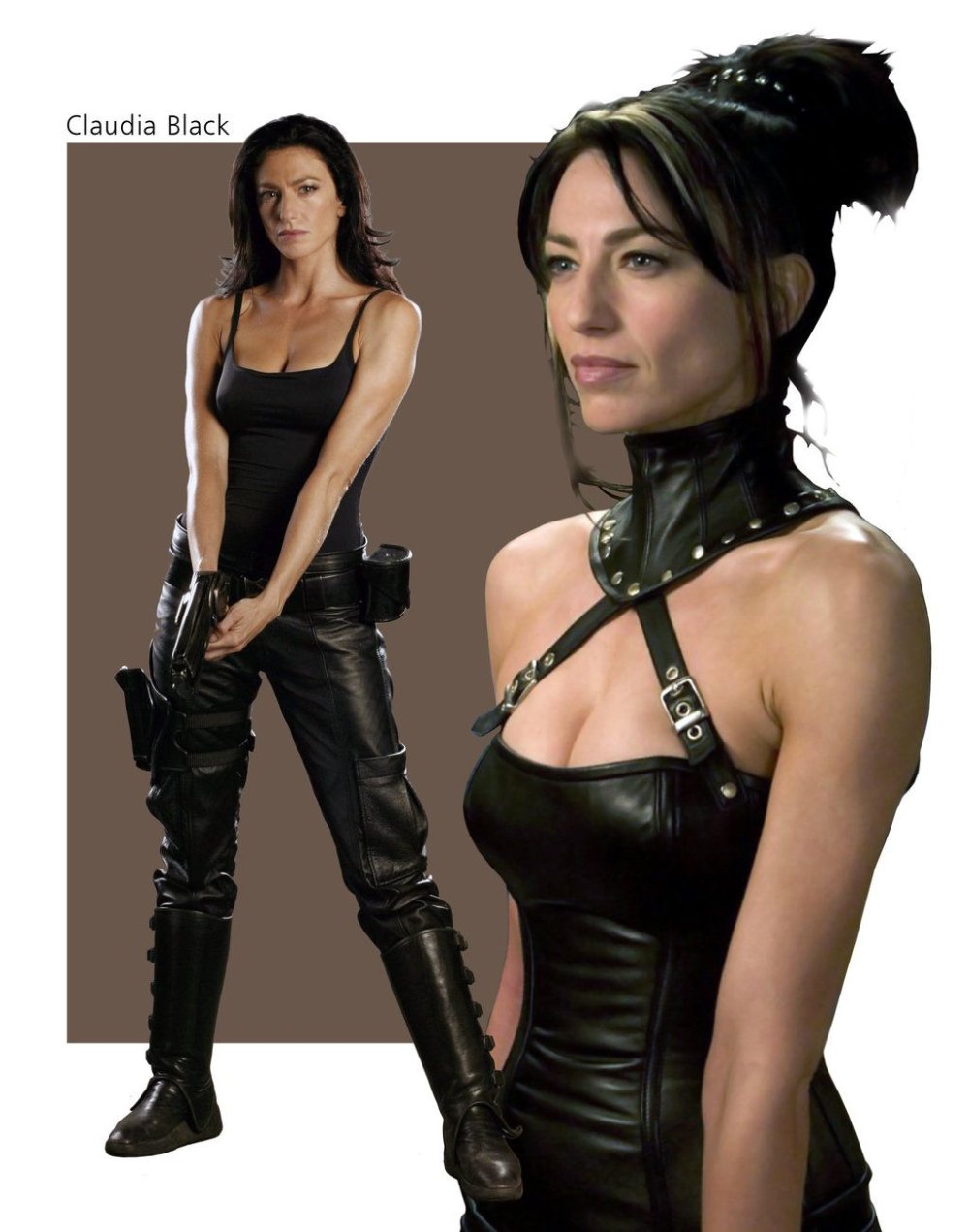 Claudia Black on the edge of the universe