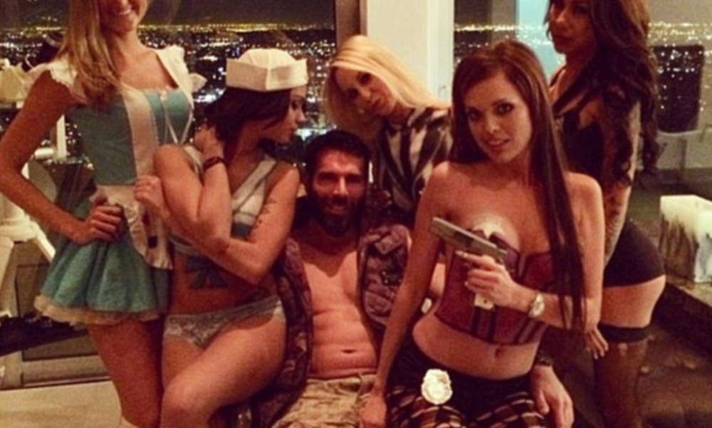 Dan Bilserian with girls