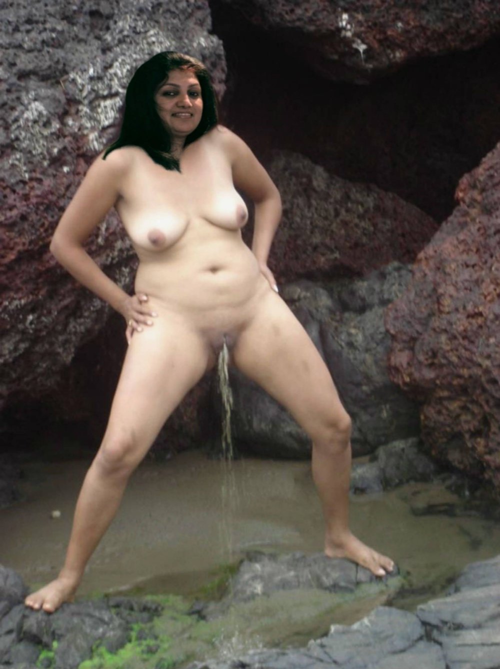 Naked Indian women are private