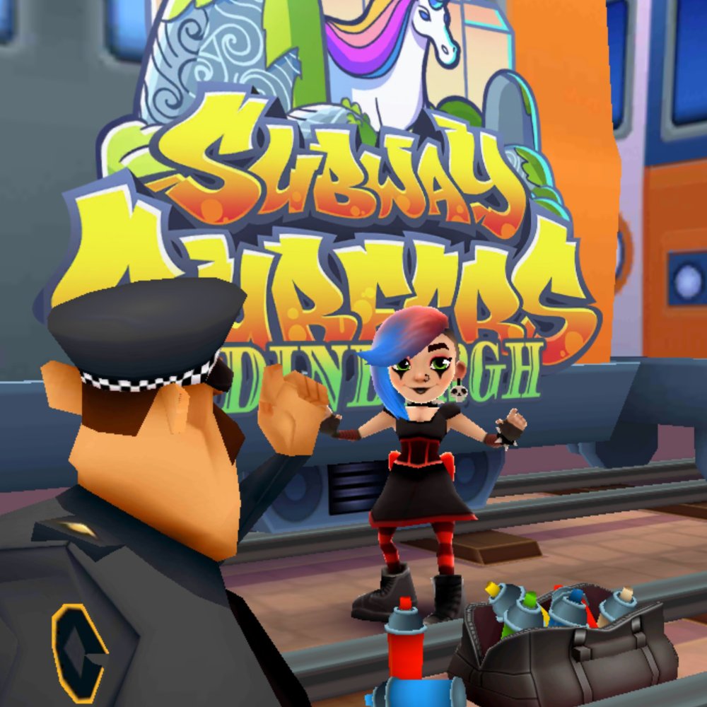 Subway Surf mannequin