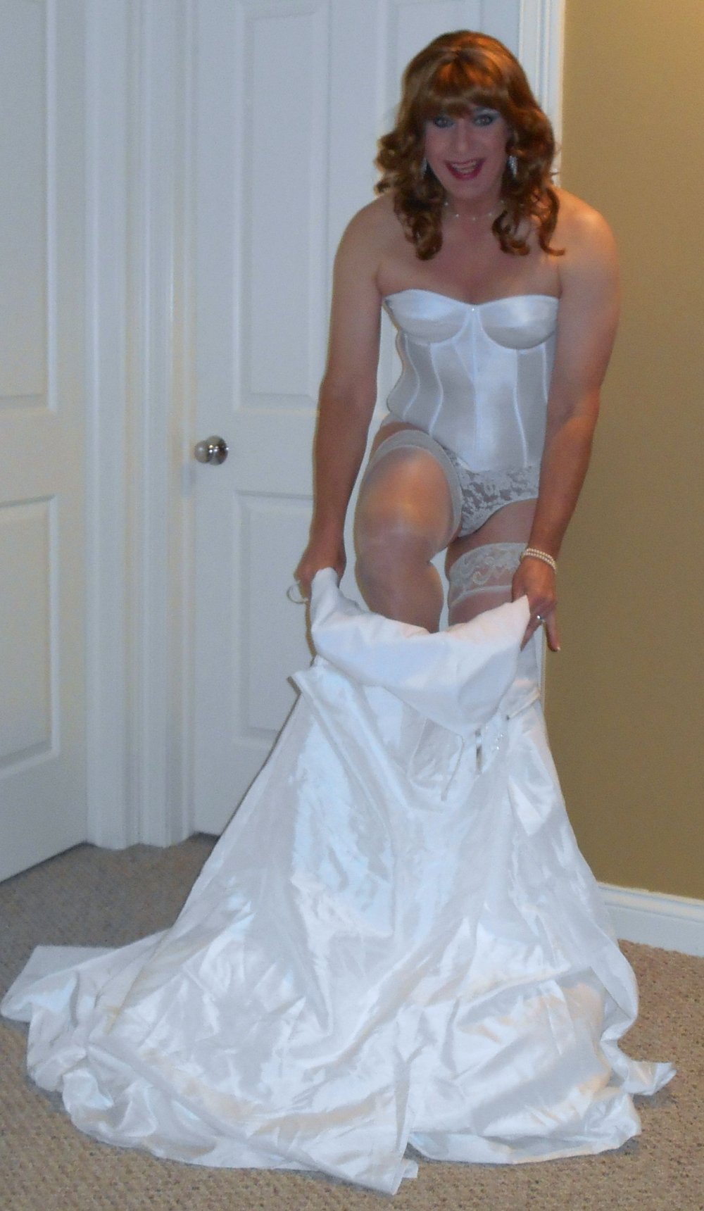 Erotic wedding dress