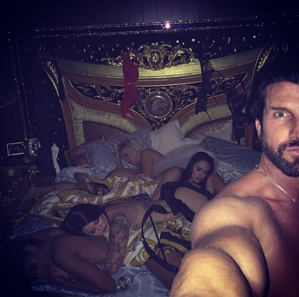 Dan Bilserian with girls