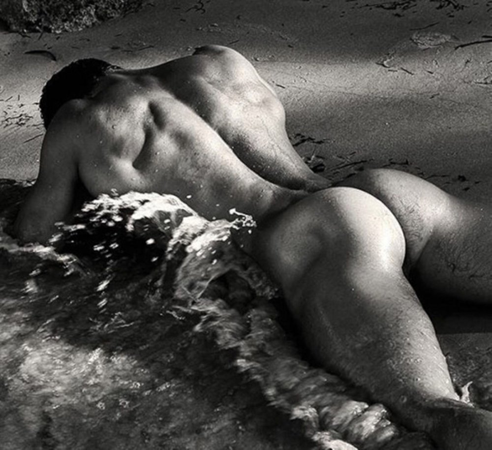 Beautiful men in the style of nude