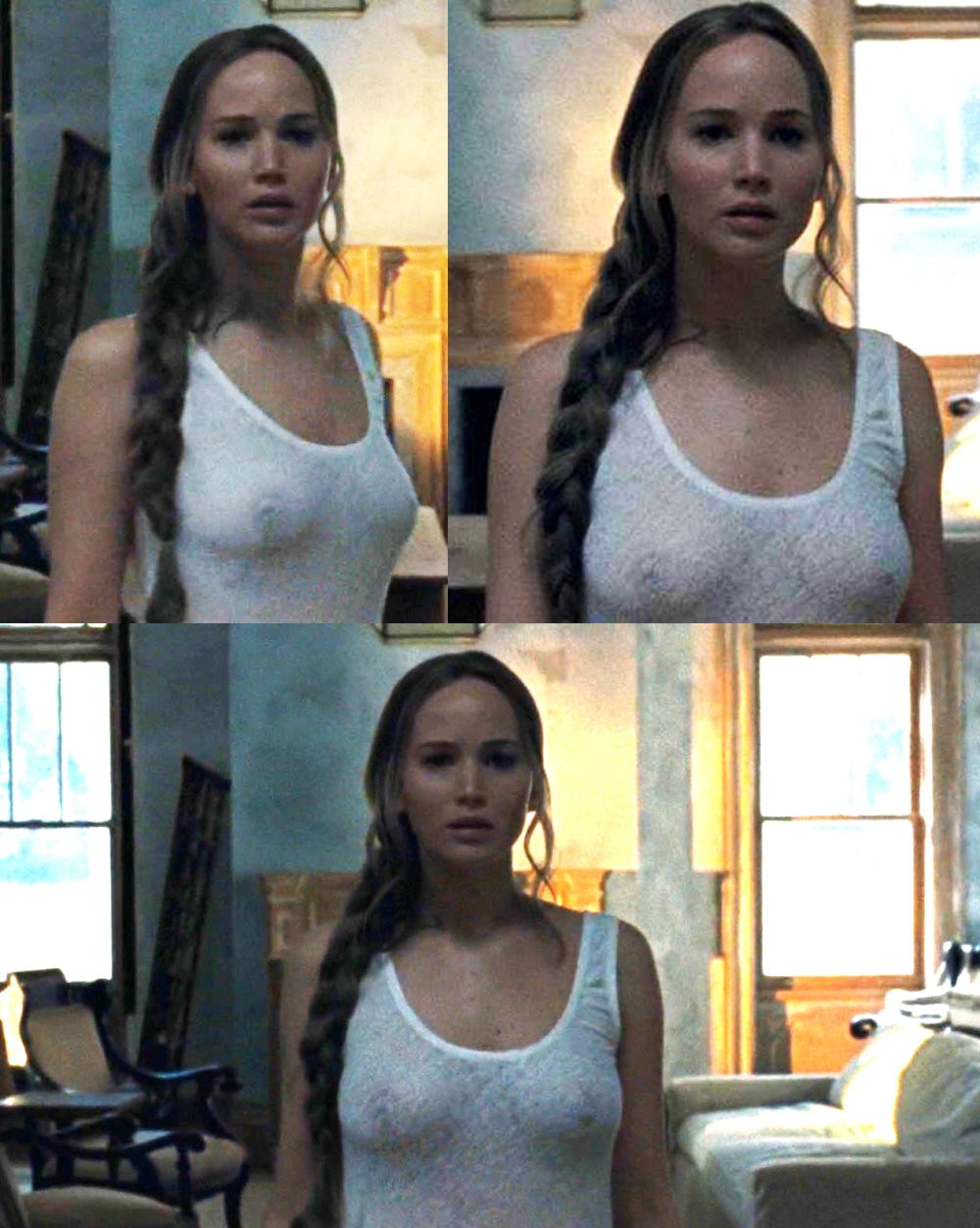 Jennifer Lawrence Naked Tits